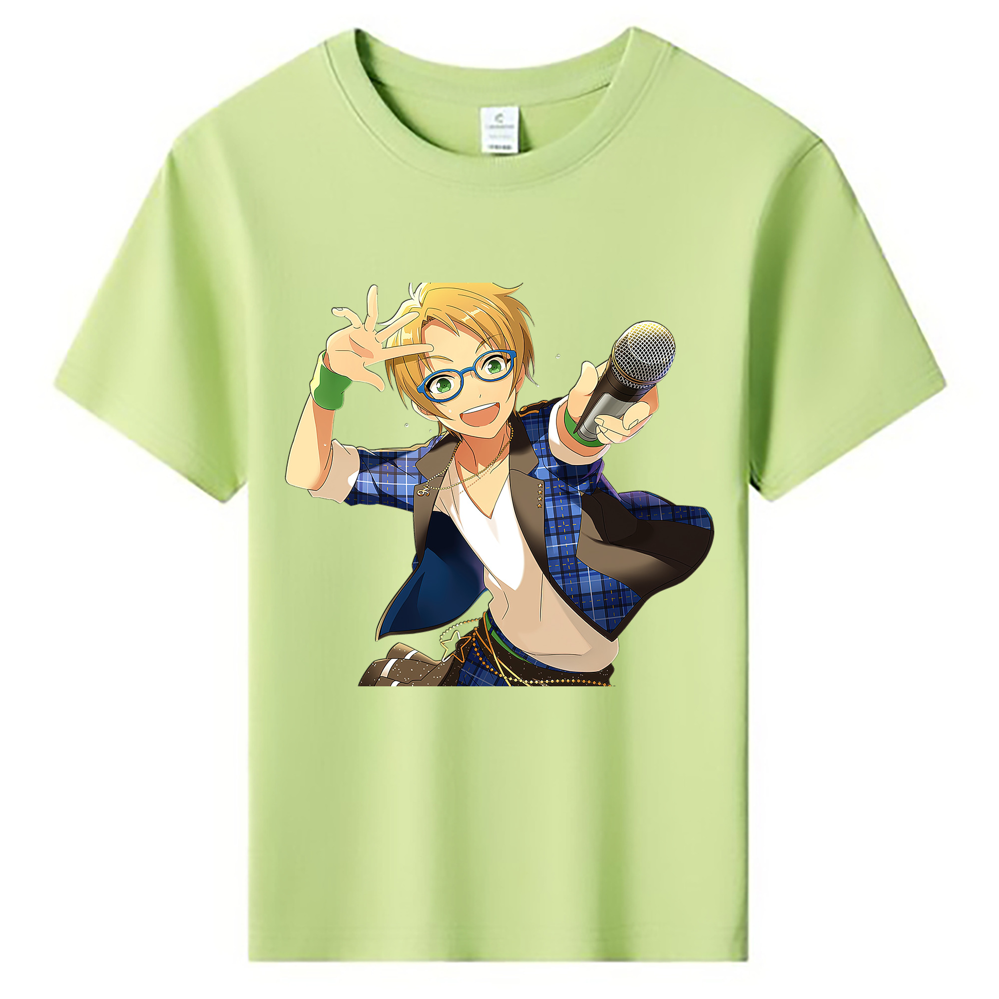 （画像用） あんさんぶるスターズ! Ensemble Stars 綿100％キッズTシャツ（フロントプリント）